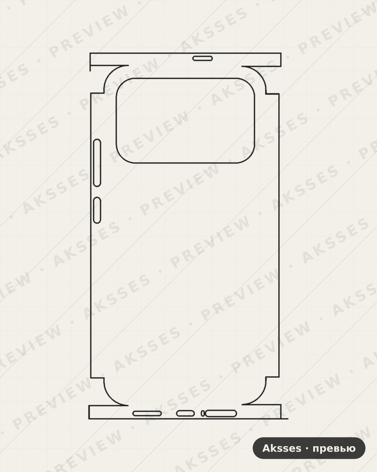 Лекало Mi Poco F8 Pro для POCO-SERIES Poco F8 Pro, All Inclusive, Clear
