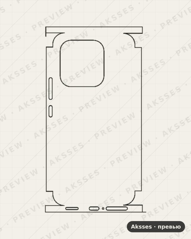 Лекало для Honor 600 Lite 5G, All Inclusive, Clear