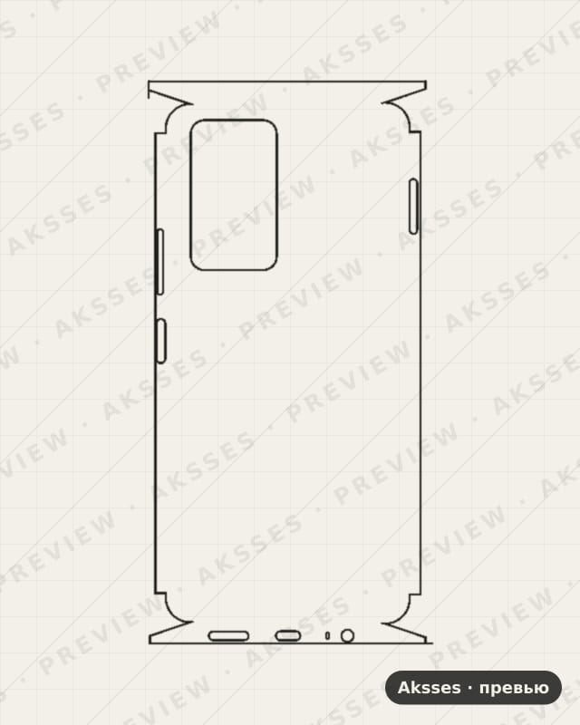 Лекало для Note-ser. Infinix Note 11 Pro, All Inclusive, Clear