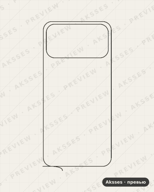 Лекало для Redmi K90 Ultra, Back
