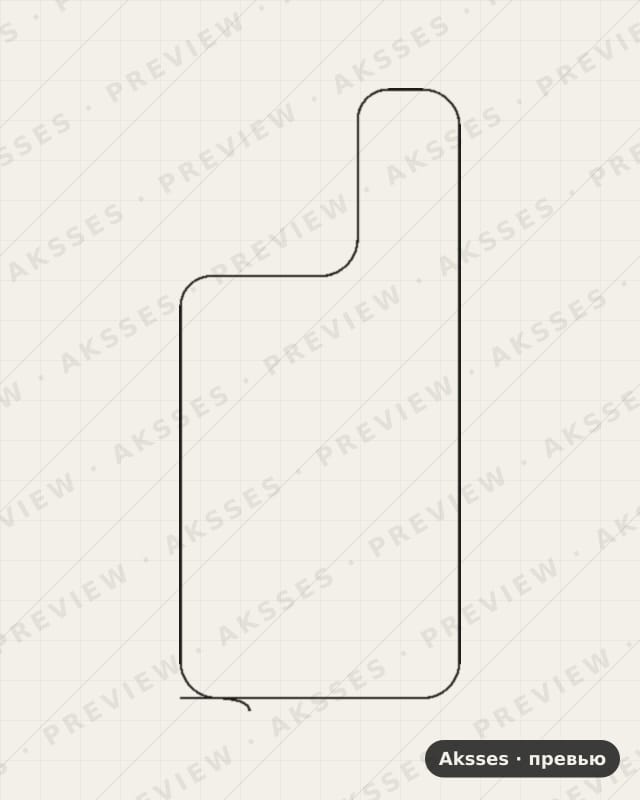 Лекало для Motorola Moto G Max, Back