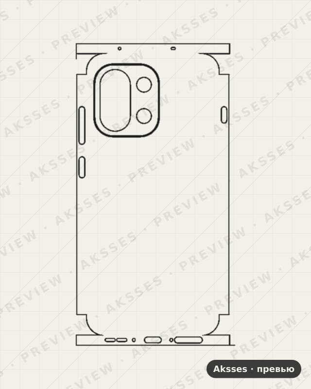 Лекало для OnePlus 13T, All Inclusive