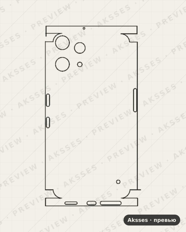 Лекало для Nothing Phone (3a) Lite, 3a, All Inclusive, Clear