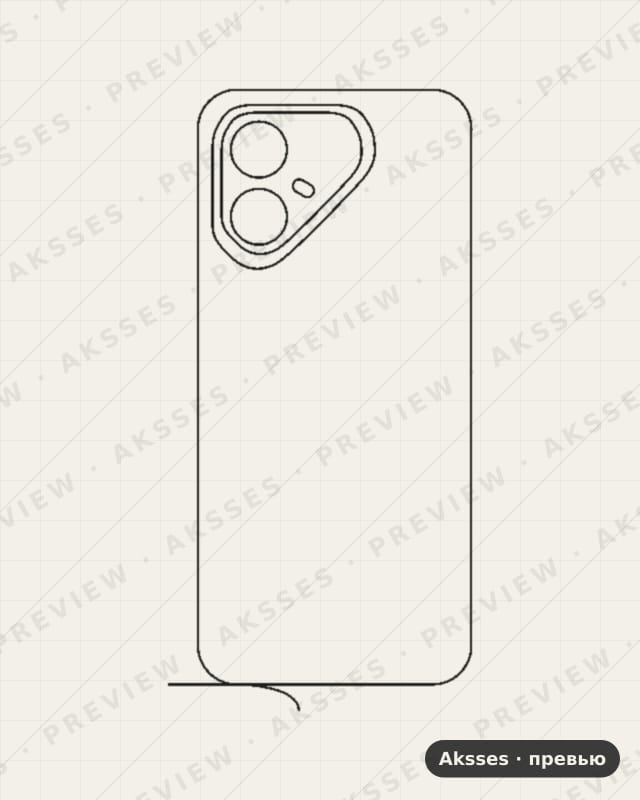 Лекало для Tecno Pova 8 Pro 5G, Back