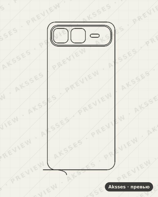 Лекало для Smart-ser. Infinix Smart 10 Plus, Back