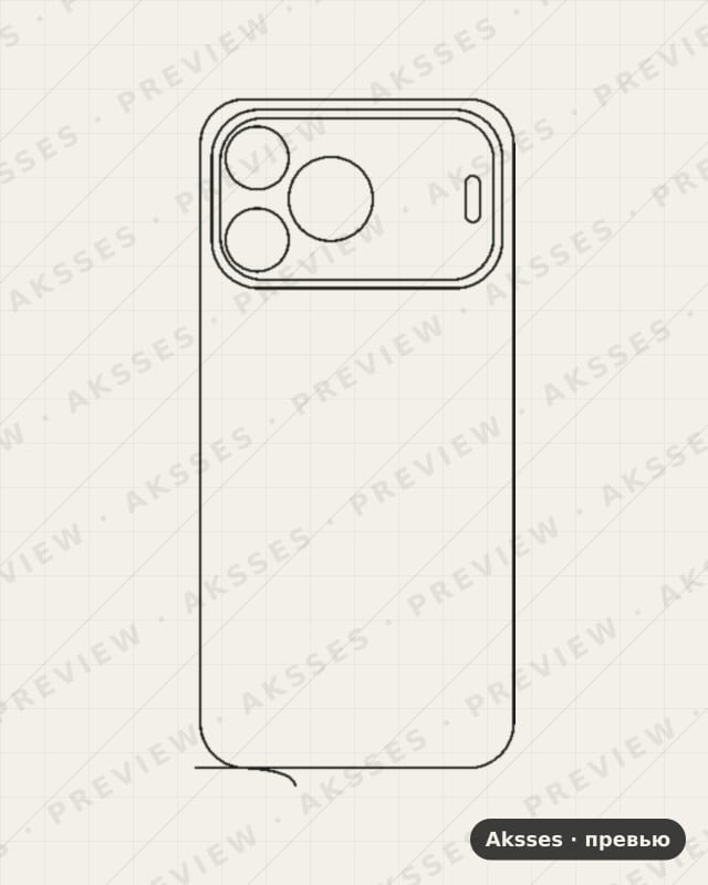 Лекало для Huawei Nova 16 FE, Back