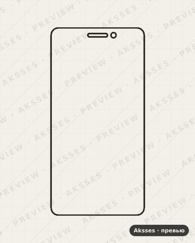 Лекало для Nokia 6 (2018), Front Full