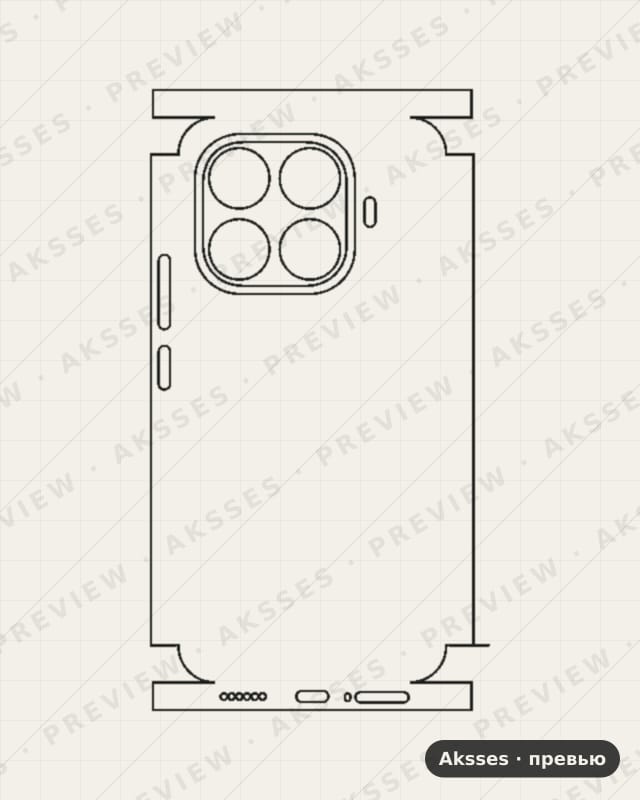 Лекало для Xiaomi Mi 15T Pro, All Inclusive