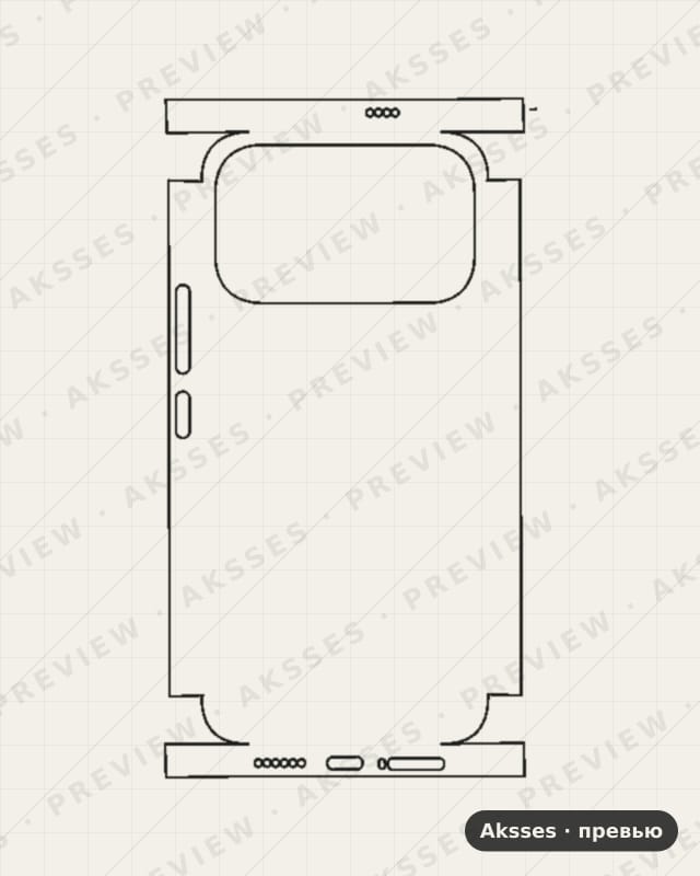Лекало для POCO-SERIES Poco F9 Ultra, All Inclusive, Clear