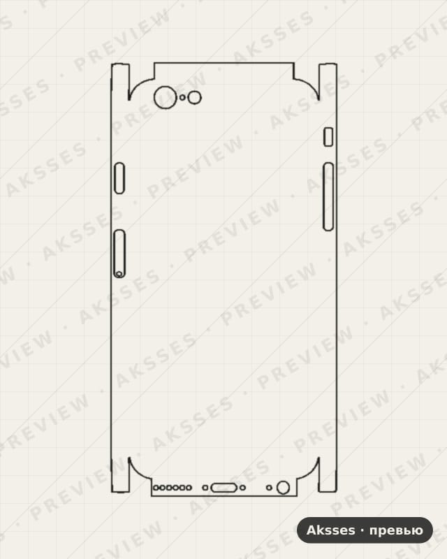 Лекало для iPhone 6, All Inclusive