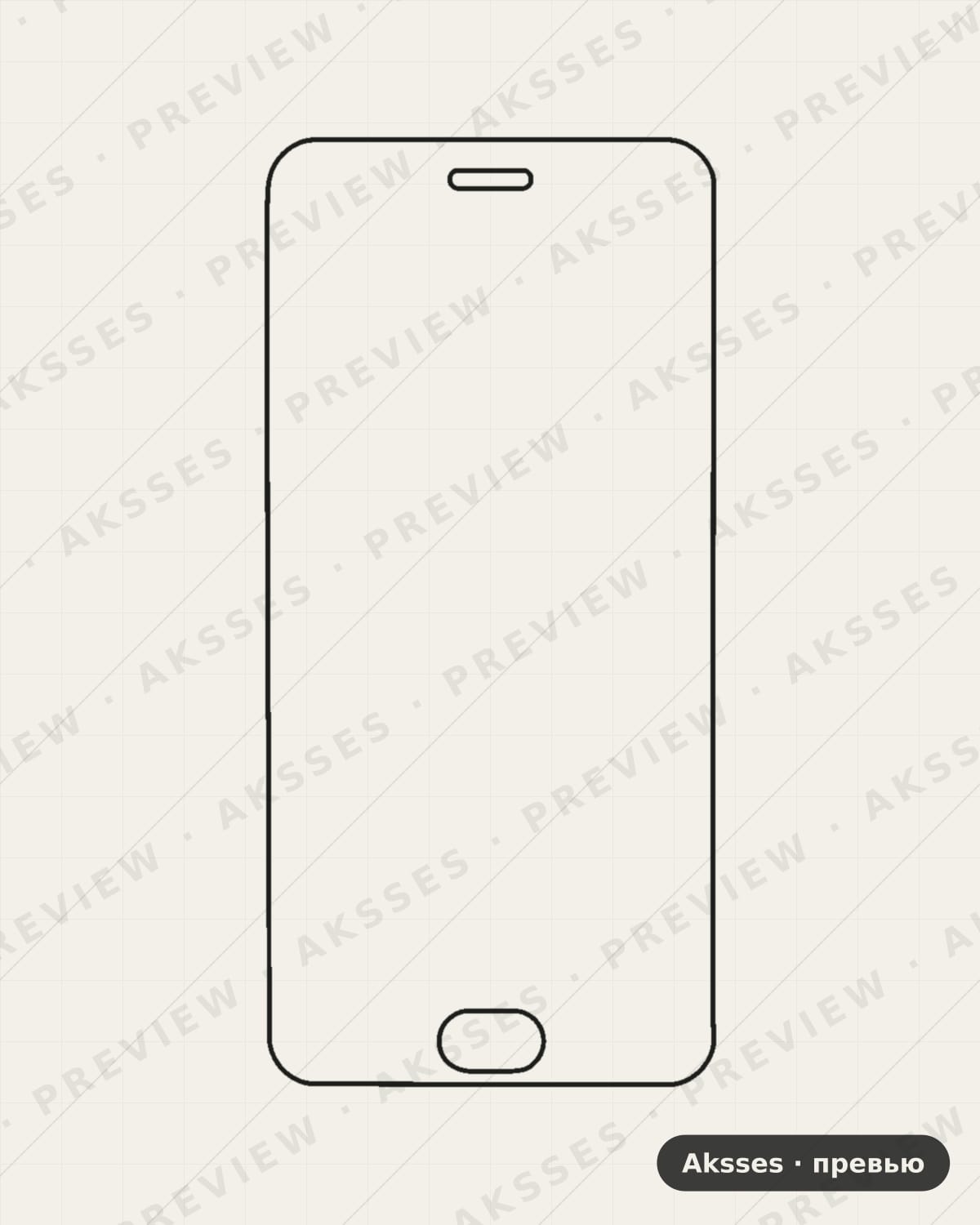 Лекало Mi Note 3 для NOTE-SERIES Note 3, Front Full