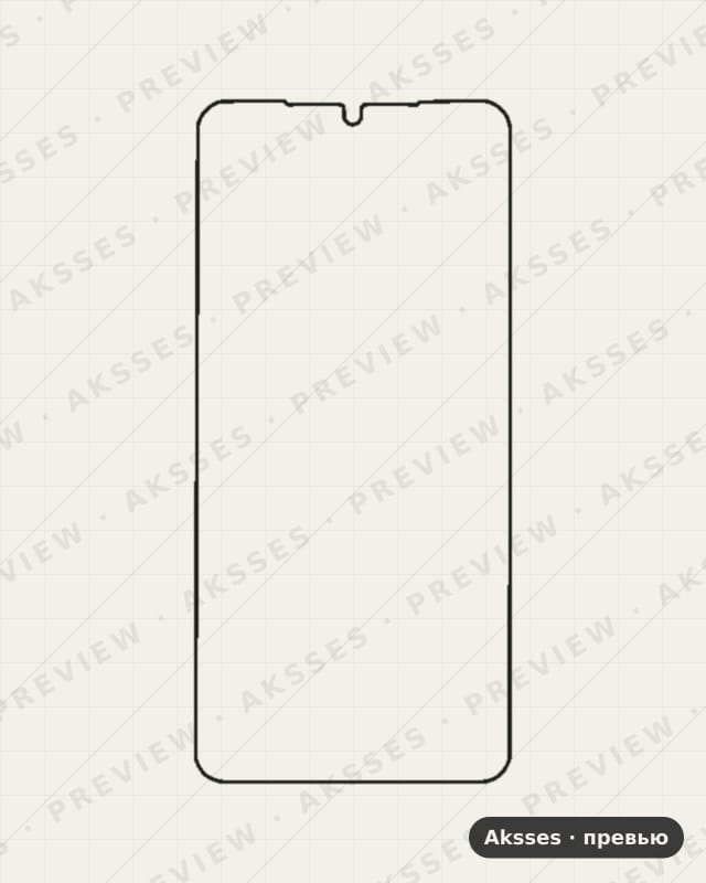 Лекало 9-SERIES 9 для Xiaomi Mi 9 (transparent supreme Edition), Front Full