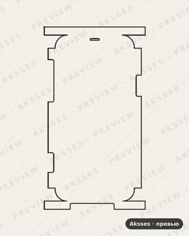 Лекало для iPhone 12, Front Inclusive