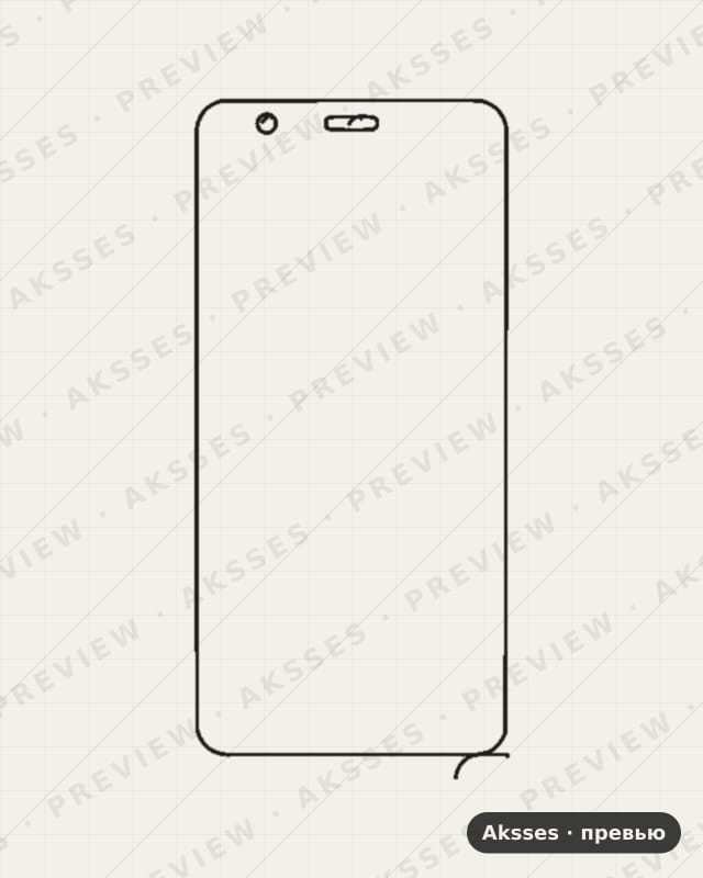 Лекало для Huawei Nova, Front Shell