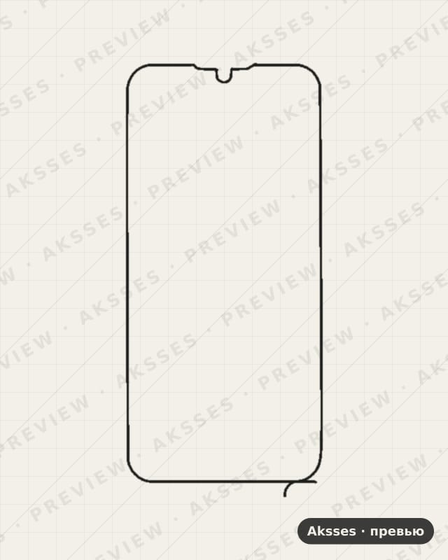 Лекало для Huawei Y7 Pro (2019), Front Shell