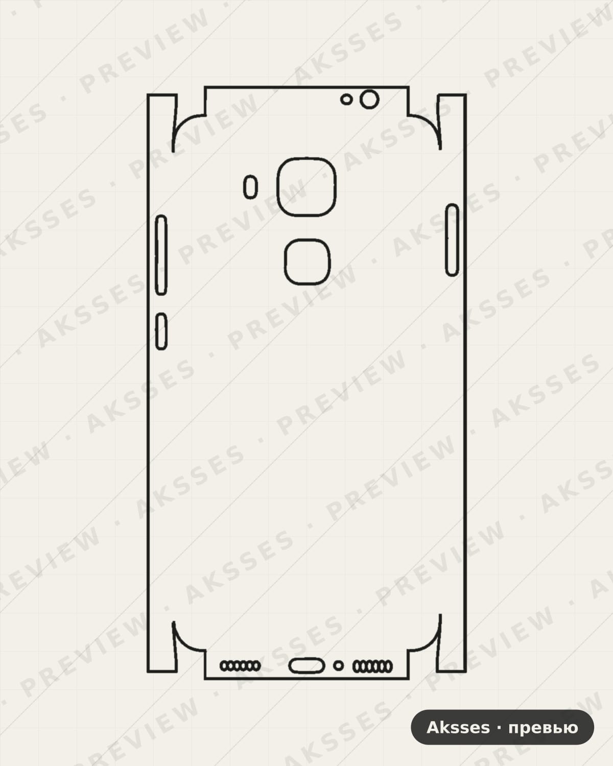 Лекало для Huawei Maimang 5, All Inclusive