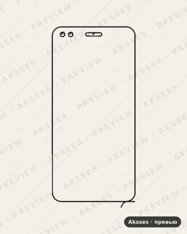 Лекало для Huawei P9 Lite Mini, Front Shell