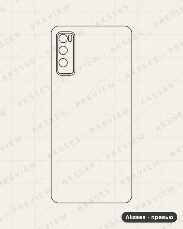 Лекало 畅享 20Pro для Huawei Enjoy 20 Pro, Back Cover