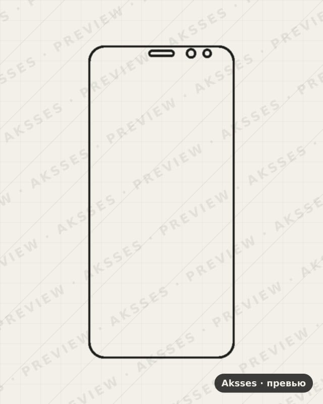 Лекало для Huawei Mate 10 lite, Front Full