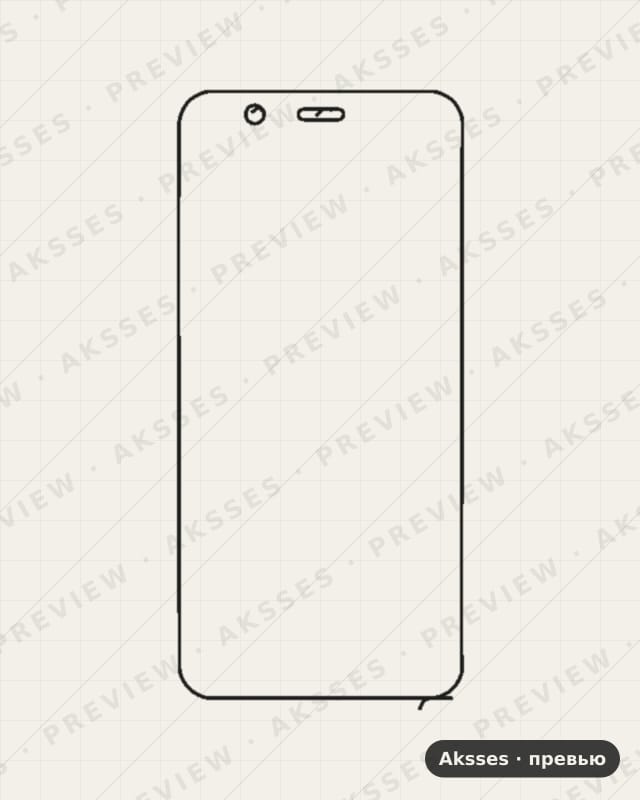 Лекало для Huawei Nova 2, Front Shell