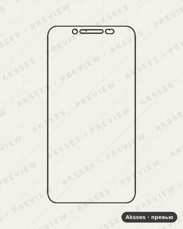 Лекало для Huawei Ascend Y511, Front Full