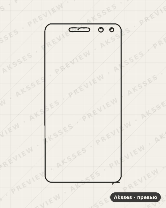 Лекало Y3, Y5, Y6, Y7, Y8, Y9, Y MAX Y6 2017 для Huawei Y6, Front Shell