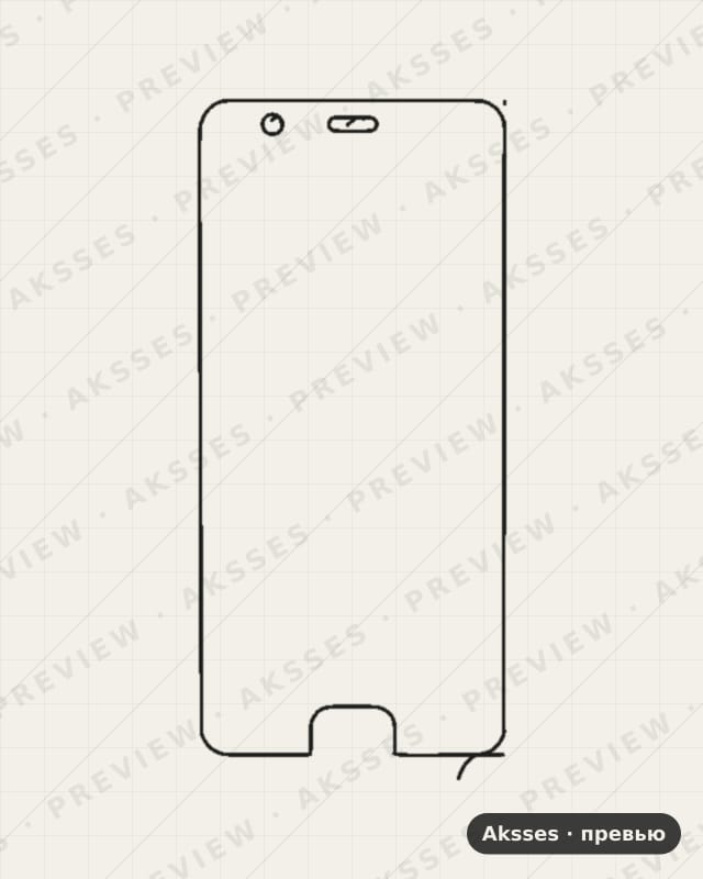 Лекало для Huawei P10 plus, Front Shell
