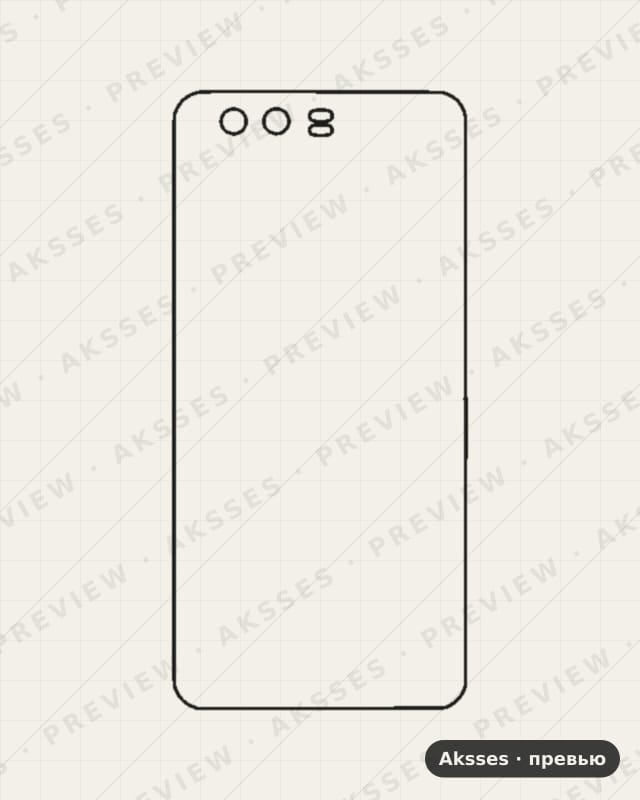 Лекало P10 plus—（Back Cover для Huawei P10 plus