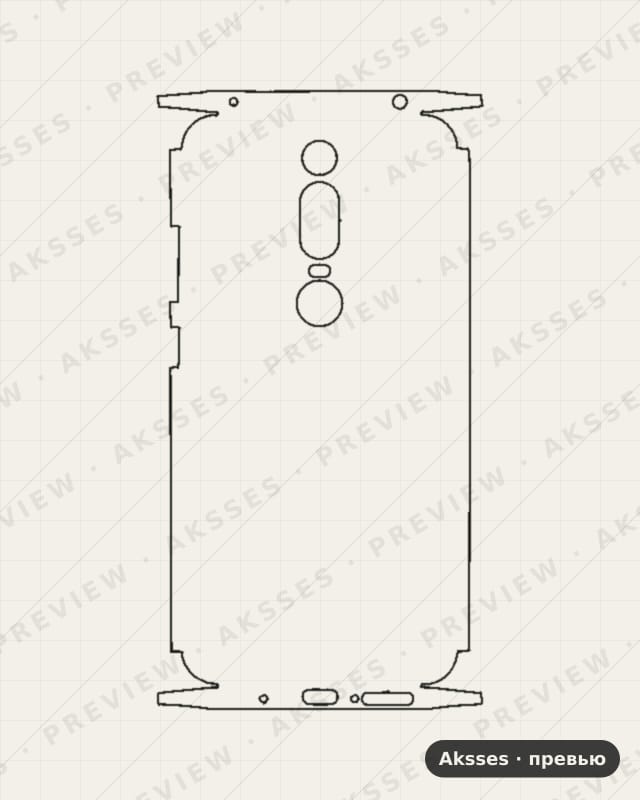 Лекало для Huawei Mate RS, All Inclusive