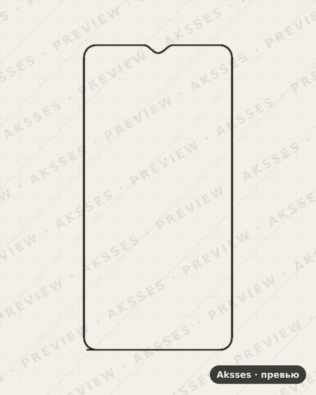 Лекало для Cubot Note 20, Front Shell