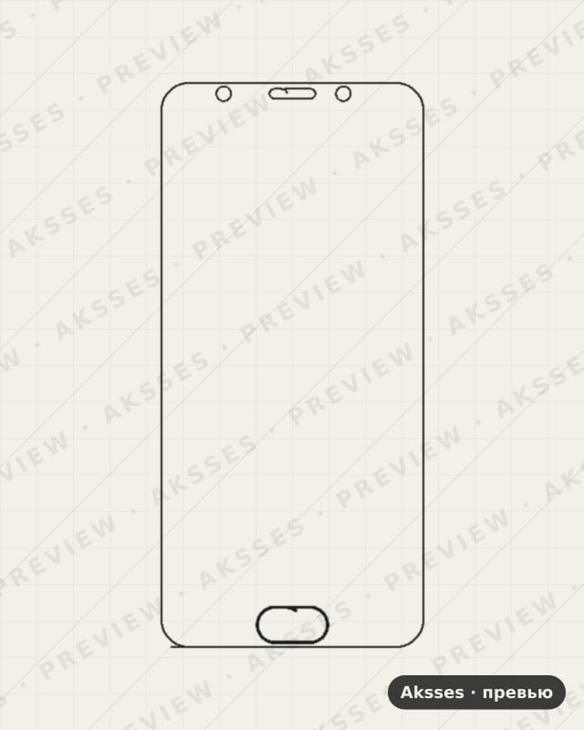 Лекало для Casper VIA M2, Front Shell