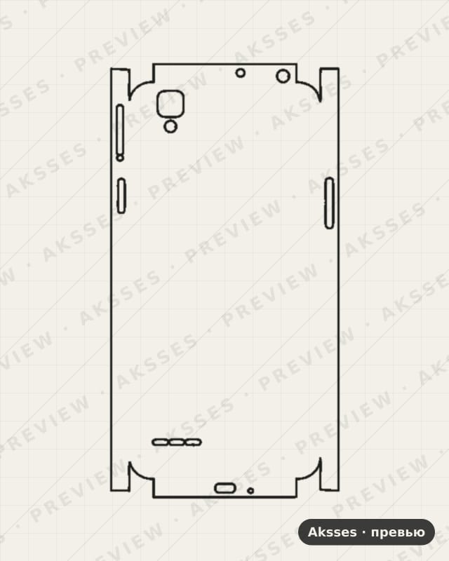 Лекало для A-ser. OPPO A53 (2015), All Inclusive