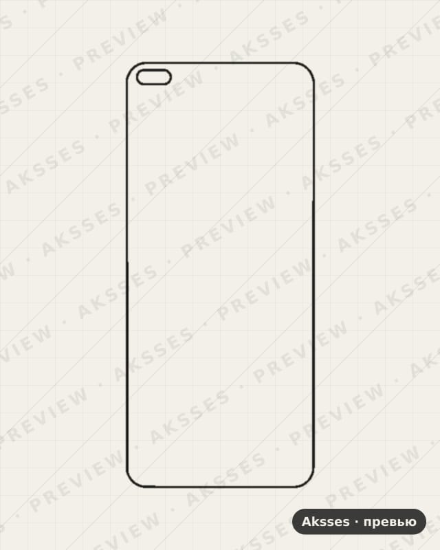 Лекало A-ser. OPPO A92S для A-ser. OPPO A92 S, Front Shell