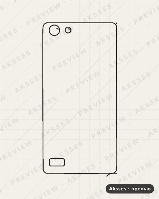 Лекало A-ser. OPPO A33M для A-ser. OPPO A33 M, Back Cover