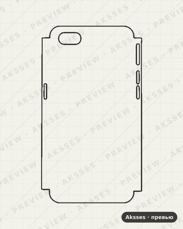 Лекало A-ser. OPPO A1K—5b для A-ser. OPPO A1 K, Half Cover
