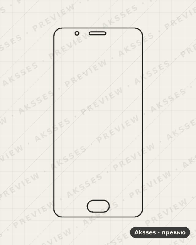 Лекало для R-ser. OPPO R11, Front Full