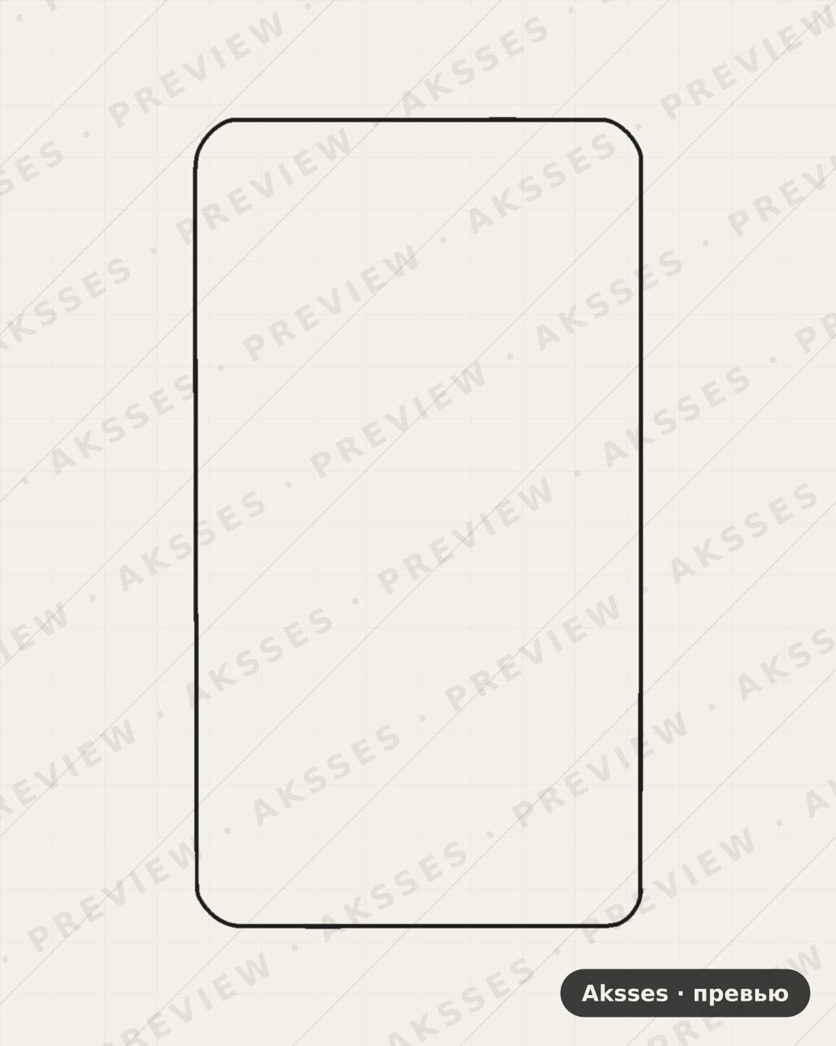 Лекало для K-Touch C666T, Front Full