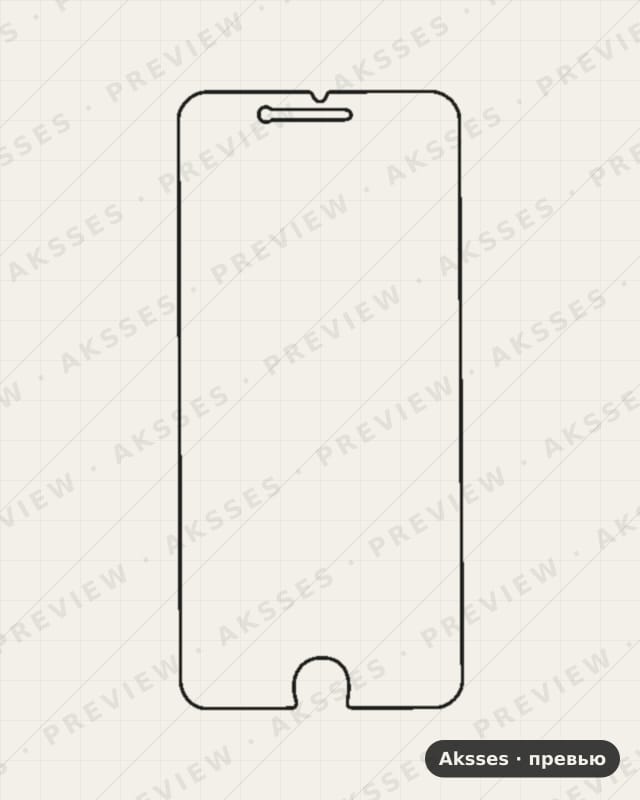 Лекало для iPhone 7, Explosion Proof Membrane