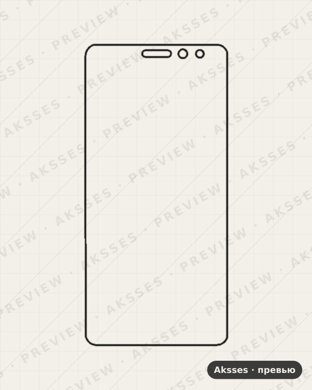 Лекало K6 Power для Lenovo K6-Power, Front Shell