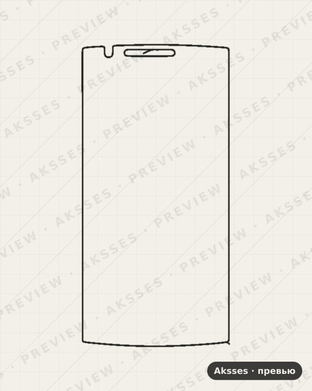 Лекало 1,2,3,5,6,7,8,9,10-ser.One Plus 1 для OnePlus 1, Front Shell