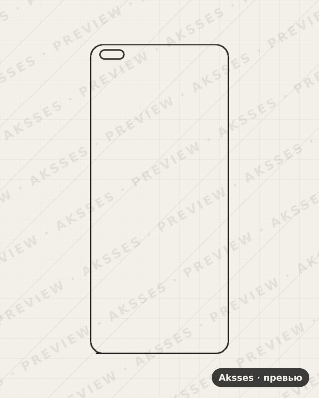 Лекало для Nord-ser.One Plus Nord, Front Full