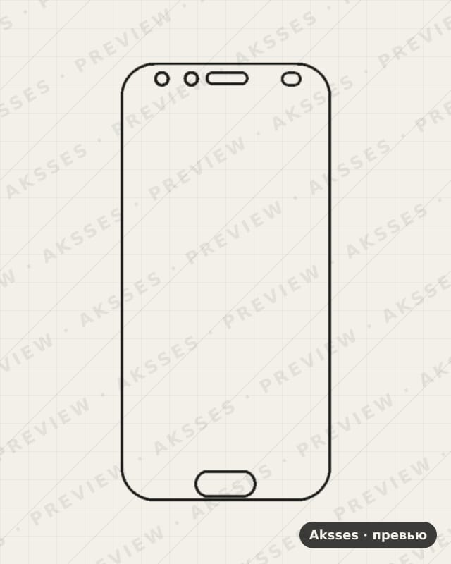 Лекало для Doogee BL5000, Front Full