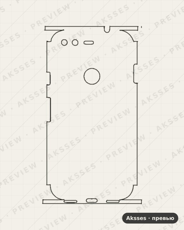 Лекало для Google Pixel 3A, All Inclusive