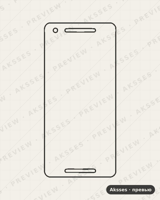 Лекало Google Pixel 2—-S для Google Pixel 2, Front Full