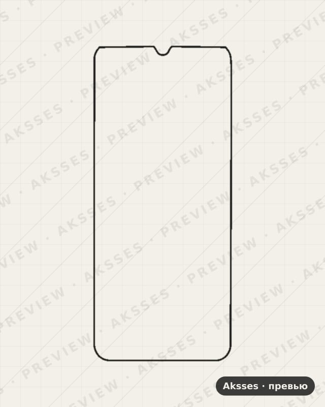 Лекало для ser. TECNO Pouvoir 4, Front Shell