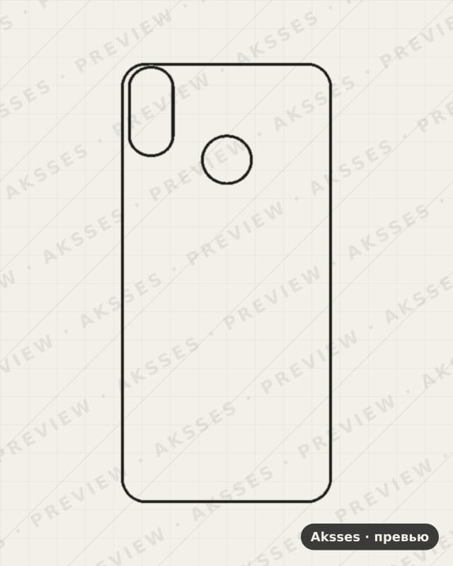 Лекало для BQ 5540L Fast Pro, Back