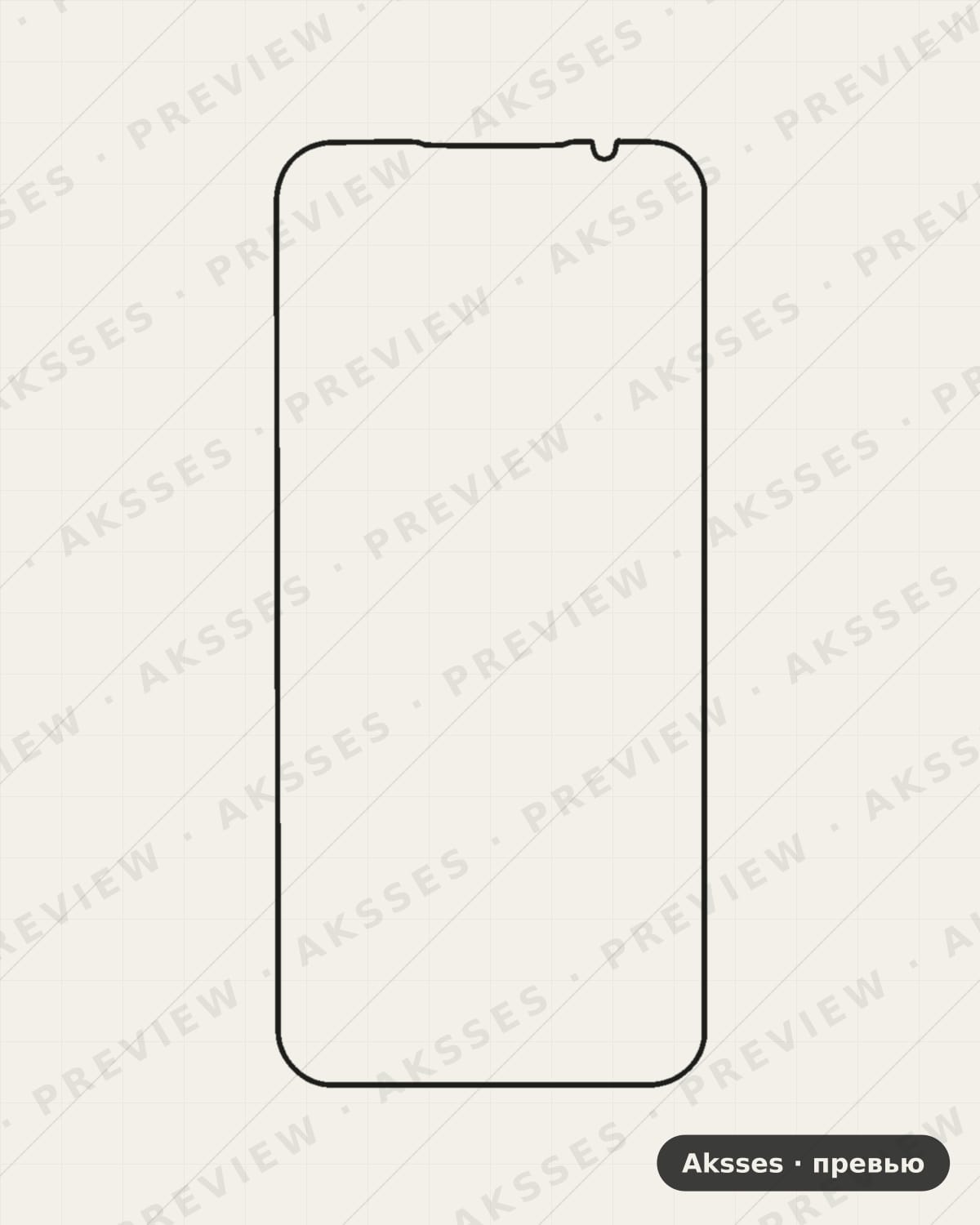 Лекало Case Friendly 16T для Case Friendly MEIZU