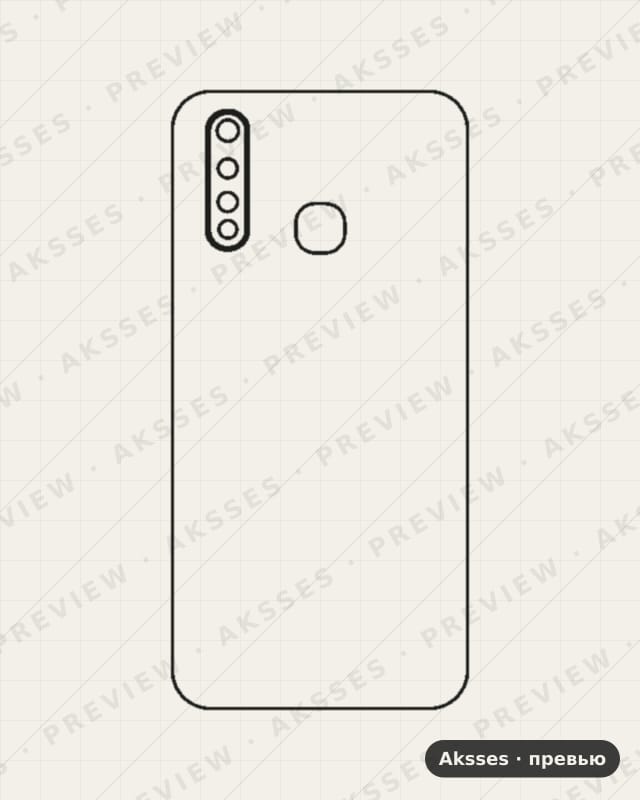 Лекало Case Friendly Y5S для Case Friendly VIVO