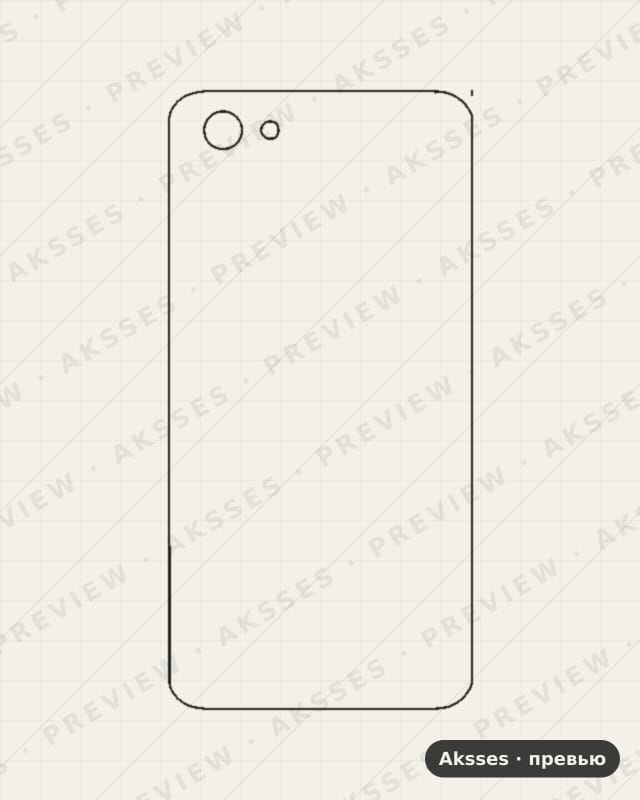 Лекало vivo-Y81s для Case Friendly VIVO