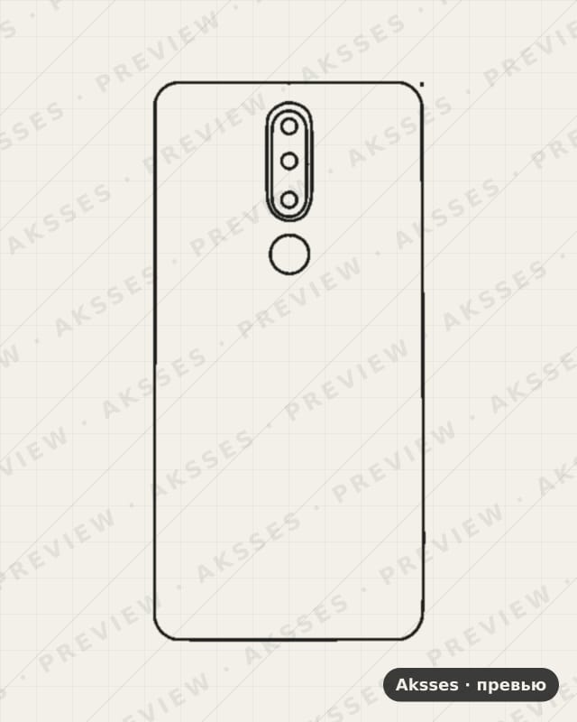 Лекало Nokia-3 для Case Friendly NOKIA